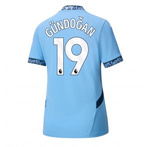 Manchester City Ilkay Gundogan #19 Hemmatröja Dam 2024-25 Kortärmad